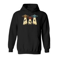 Product Funny Vintage UFO Alien  3 Hoodie