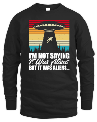 Product Funny Vintage UFO Alien Unisex Sweatshirt