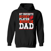 Product My favorite rugby player calls me dad 2 Hoodie