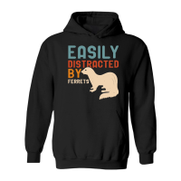 Product Retro Vintage Ferret Hoodie