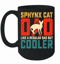 Product Sphynx Cat Fathers Day Mug