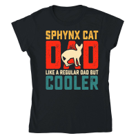Product Sphynx Cat Fathers Day Classic Womens Crewneck T-shirt