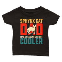 Product Sphynx Cat Fathers Day Classic Baby Crewneck T-shirt
