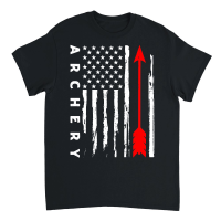 Product Vintage Hunting Archery   american flag Unisex T-Shirt
