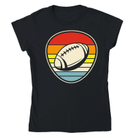 Product Vintage Rugby Player Classic Womens Crewneck T-shirt