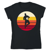 Product Vintage Rugby Player 2 Classic Womens Crewneck T-shirt