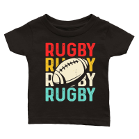 Product Vintage Rugby Player 3 Classic Baby Crewneck T-shirt