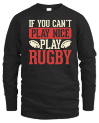 Product Vintage Rugby Player if you cant play nice play rugby Unisex Sweatshirt