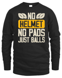 Product Vintage Rugby Player no Helmet no pads just balls Unisex Sweatshirt