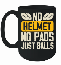 Product Vintage Rugby Player no Helmet no pads just balls Mug