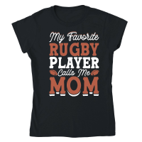 Product Vintage Rugby Player player Calls Me Mom 2 Classic Womens Crewneck T-shirt