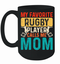 Product Vintage Rugby Player player Calls Me Mom Mug
