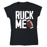 Product Vintage Rugby Player Ruck Me Classic Womens Crewneck T-shirt