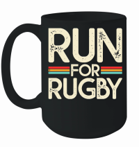 Product Vintage Rugby Player run for rugby Mug