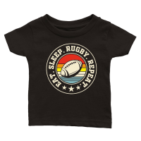 Product Vintage Rugby Player Classic Baby Crewneck T-shirt