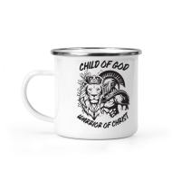 Product Child of God Warrior of Christ Jesus Camping Mug