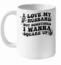 Product I Love My Husband 2 White Ceramic Mug