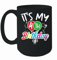 Product its my 4th birthday Mug