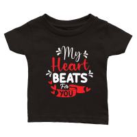 Product my heart beats for you Classic Baby Crewneck T-shirt