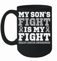 Product My Sons Fight My Fight Brain Cancer Awareness Mug