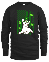 Product Saint Patricks Day American Flag Dogs Lover Shirt Unisex Sweatshirt