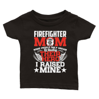 Product Some People Only Dream Firefighter Mom Classic Baby Crewneck T-shirt