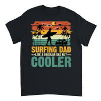 Product Surfing Dad Like A Regular Dad But Cooler Unisex T-Shirt