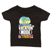 Product Vacation Mode Activated Vacation Classic Baby Crewneck T-shirt