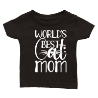 Product worlds best cat mom mother’s day Classic Baby Crewneck T-shirt