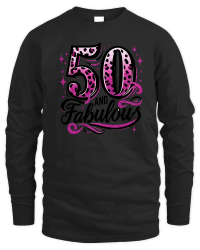 Product 50th Birthday 50 and Fabulous Unisex Sweatshirt