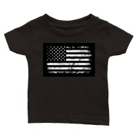 Product Distressed USA Flag.Vintage USA Flag Classic Baby Crewneck T-shirt