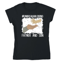 Product fathers day Unbreakable Bond Father and Son Classic Womens Crewneck T-shirt