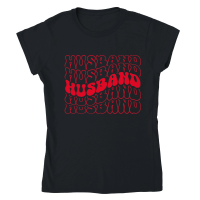 Product Husband Classic Womens Crewneck T-shirt