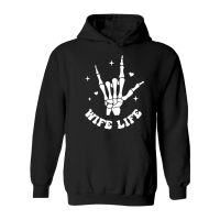 Product I Love My Husband front 2 white Hoodie