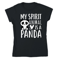 Product My Spirit Animal is a Panda Classic Womens Crewneck T-shirt
