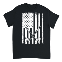 Product Patriot day usa flag with hockey Unisex T-Shirt