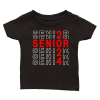 Product Senior 2024 Class of 2024 Back to School Classic Baby Crewneck T-shirt
