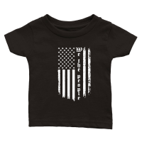 Product We the People Patriotic Flag Classic Baby Crewneck T-shirt