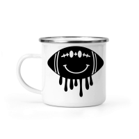 Product Football Smile Camping Mug