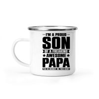 Product I Am a Proud Son Of a Freaking Awesome Papa Camping Mug