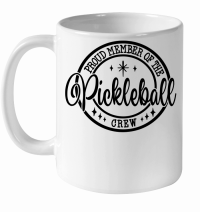 Product Proud Member of the Pickleball Crew White Ceramic Mug