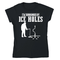 Product I’m surrounded by ice holes Classic Womens Crewneck T-shirt