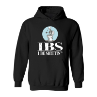 Product IBS I Be Shittin Funny Skeleton Hoodie