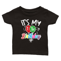 Product its my 1th birthday Classic Baby Crewneck T-shirt