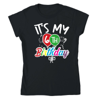 Product its my 6thbirthday Classic Womens Crewneck T-shirt