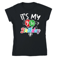 Product its my 9th birthday Classic Womens Crewneck T-shirt