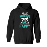 Product just watching my cats can make me happy Hoodie