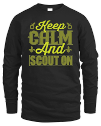 Product Keep Calm and Scout on Unisex Sweatshirt