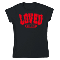 Product Loved John Varsity Classic Womens Crewneck T-shirt