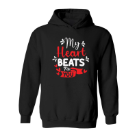 Product my heart beats for you Hoodie